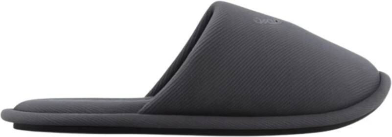 Emporio Ar i Grijze Katoenen Twill Sandalen