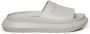 Emporio Armani Grijze Logo Slide Sandalen 100% Rubber - Thumbnail 1