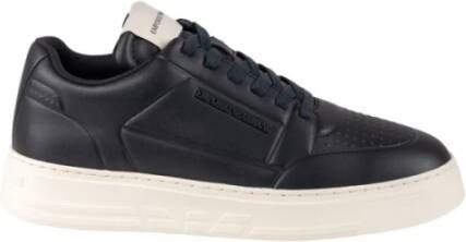 Emporio Armani Heren Sneakers Stijlvol en Trendy Blue Heren