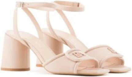 Emporio Armani High Heel Sandals Pink Dames