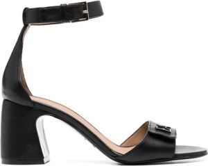 Emporio Armani High Heel Sandals Zwart Dames