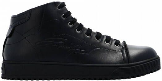 Emporio Armani X4Z101Xn163Nero Leren Sneakers voor Heren Black Heren