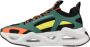 Emporio Armani EA7 Multikleur Vetersluiting Sneakers Multicolor Heren - Thumbnail 4