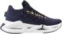 Emporio Armani EA7 Blauwe Infinity Sneaker met Gouden Logo Blue Heren - Thumbnail 5