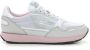 Emporio Armani Canvas en Suède Adelaar Logo Sneaker Multicolor Dames - Thumbnail 1