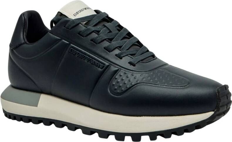 Emporio Ar i Leather Sneakers