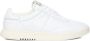Emporio Ar i Leren Front Lace Round Toe Sneakers - Thumbnail 1