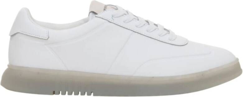 Emporio Ar i Leren sneakers met veters
