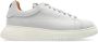 Emporio Armani Nabuk IJs Sneaker met Adelaar Logo Gray Heren - Thumbnail 3