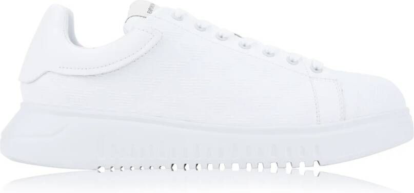 Emporio Armani Off White Sneakers Vetersluiting White Heren - Foto 2