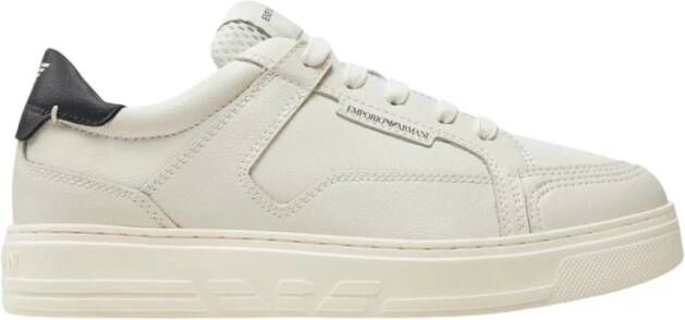 Emporio Ar i Martellata Sneakers met Aquila Motif