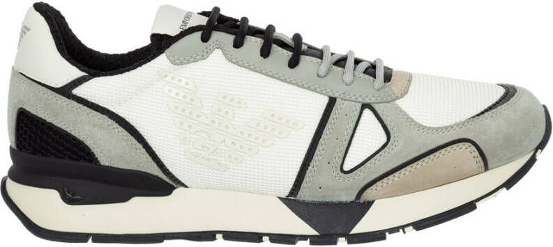 Emporio Armani Hoogwaardige sneakers voor heren Gray Heren