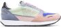 Emporio Ar i Blauwe Suède Glitter Sneaker - Thumbnail 1