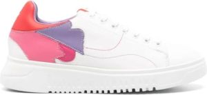 Emporio Armani Multikleurige Veterschoenen van Leer Meerkleurig Dames