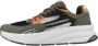 Emporio Armani Performance Running Sneakers Multicolor Heren - Thumbnail 2