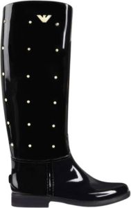 Emporio Armani Rain Boots Zwart Dames