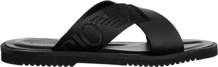 Emporio Armani Zomerse Stijl Sliders Black Heren