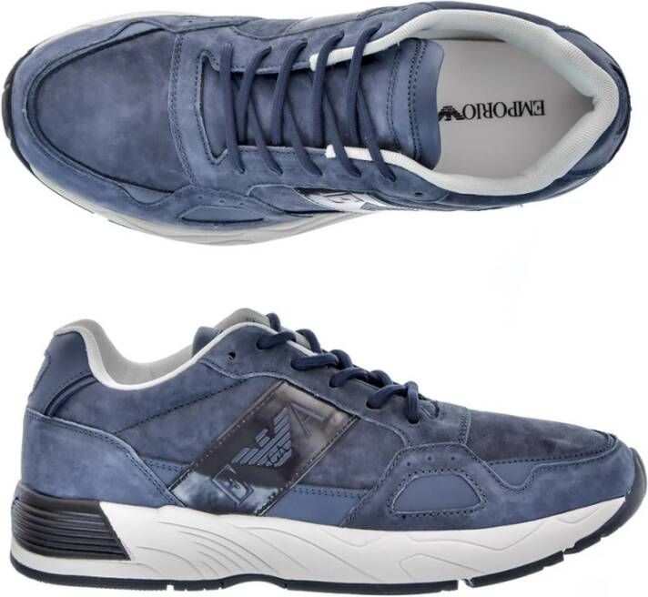 Emporio Armani Schoenen Blauw Heren