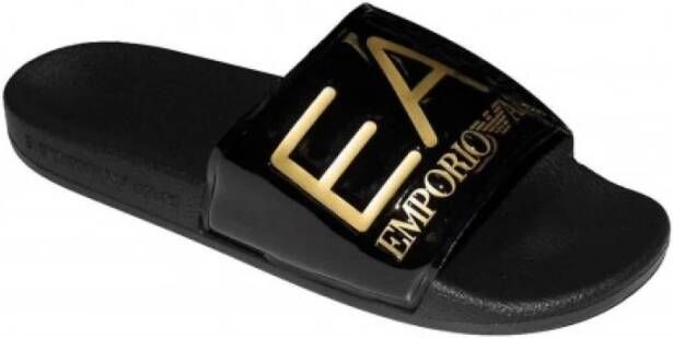 Emporio Armani EA7 Stijlvolle en comfortabele Xcp001 Xcc22 slippers Black Dames - Foto 14
