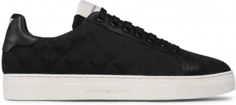 Emporio Armani Heren Sneakers X4X316Xm741Nero Black Heren