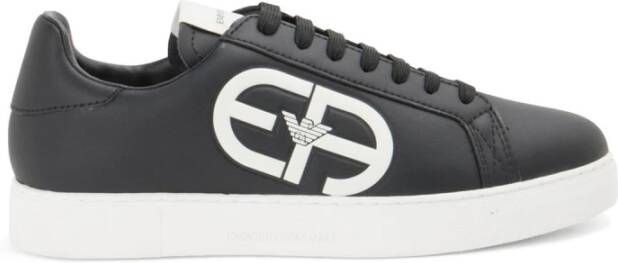 Emporio Armani Sneakers met maxi-logo in reliëf