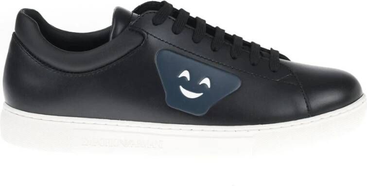 Emporio Armani Sportieve Sneakers Black Heren