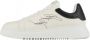 Emporio Armani Leren Sneakers met Geribbelde Rubberen Zool White Heren - Thumbnail 9