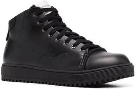 Emporio Armani X4Z101Xn163Nero Leren Sneakers voor Heren Black Heren