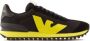 Emporio Armani Sneakers with logo Zwart Heren - Thumbnail 1