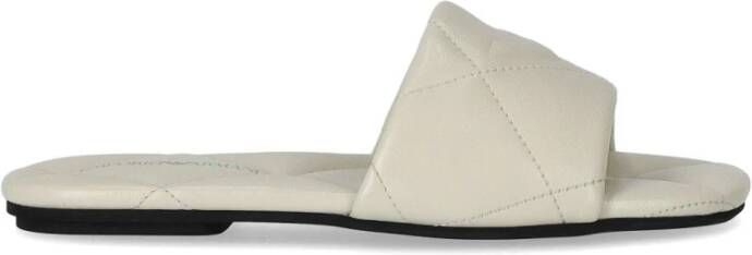 Emporio Armani Sliders Beige Dames