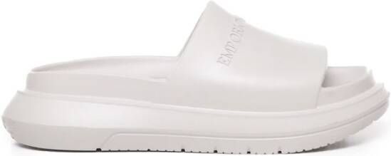 Emporio Armani Sliders Beige Heren