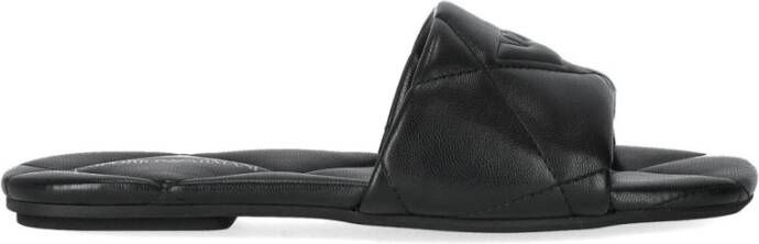 Emporio Armani Sliders Black Dames