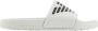 Emporio Armani Damesband Slippers Lente Zomer Collectie White Heren - Thumbnail 2