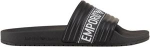Emporio Armani Instappers met labeldetail