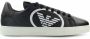 Emporio Armani Sneaker With Maxi Logo Zwart Heren - Thumbnail 1