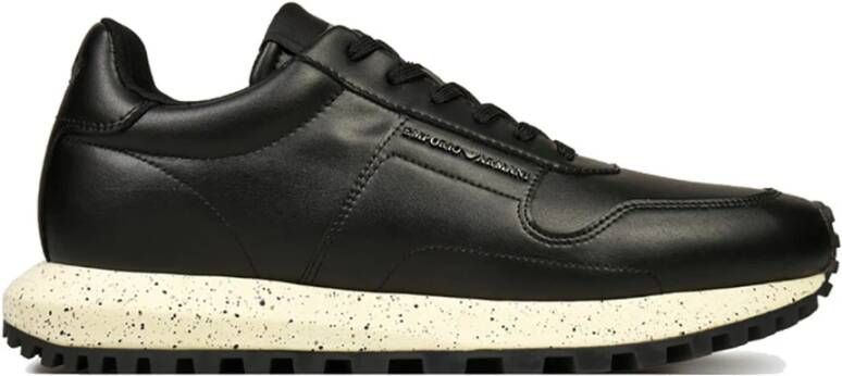 Emporio Armani Nero Schoenen Stijlvol en Trendy Black Heren