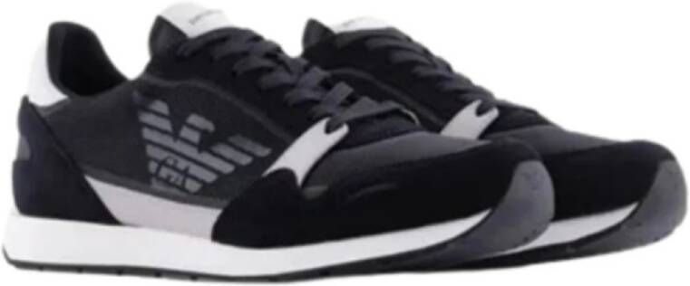 Giorgio Armani Casual Witte Textiel Sneakers oor Heren White Heren - Foto 6