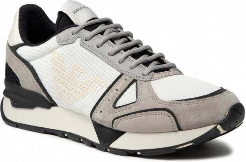 Emporio Armani Hoogwaardige sneakers voor heren Gray Heren