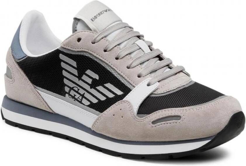 Emporio Armani Sneakers Grijs Heren