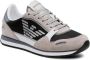 Emporio Armani Hoogwaardige sneakers voor heren Gray Heren - Thumbnail 1