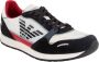 Emporio Armani Polyester Herensneakers Stijlvol en Comfortabel Multicolor Heren - Thumbnail 1