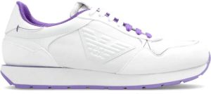 Emporio Armani Sneakers met logo Wit Dames