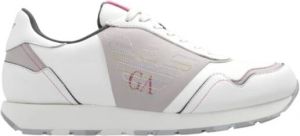 Emporio Armani Sneakers met logo Wit Dames