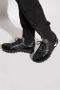 Emporio Armani Zwarte Sock-Sneaker met Contrasterende Logo-inzetstukken Black Heren - Thumbnail 6