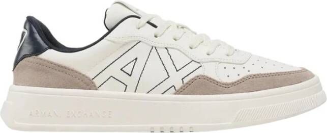 Emporio Armani Sneakers met suède inzetstukken Multicolor Heren - Foto 4