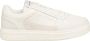 Emporio Armani Witte Lage Sneakers met Geperforeerde Neus White Heren - Thumbnail 1