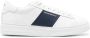 Emporio Ar i Blauwe Leren Sneakers met Logo Print - Thumbnail 1