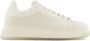 Emporio Armani Leren Sneakers met Rubberen Zool White Heren - Thumbnail 1