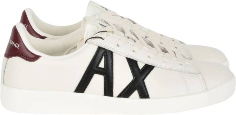 Armani Exchange Lage Sneakers White Heren