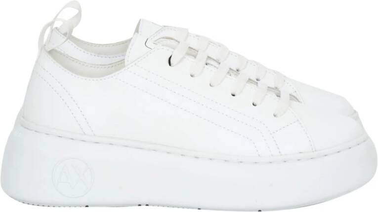 Emporio Armani Sneakers Wit Dames - Schoenen.nl